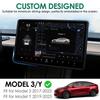 For Tesla Model 3 Y Highland Screen Protector Silicone Frame Display Edge Body Cover Central Control Accessories 2025 2025 2025