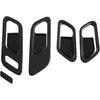 Car Door Handle Bowl, Compatible for Nissan Pathfinder 2024 2025 Accessories,Carbon Inner Door Handle Cover Frame Trim Protective Sticker Interior