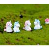 Garden Dolls Fairy Ornaments Figurines Unicorn Statues Resin Miniature Decoration for DIY Fairy Gardens