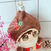 Snowman Cotton Doll Suit Set Lollipop Plush Toy Clothes Cotton Doll Clothes  Children's Gift