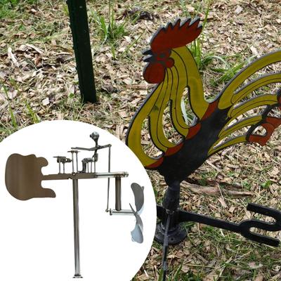 Drummer Windmolen Tuindecoratie, Windspinner Sculptuur, Modern Verjaardagscadeau Ornament, Buiten