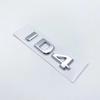 FD06-3D Flat Letters ABS Emblem GTX GTC ID4 ID6 for Volkswagen Car Tailgate Trunk Lid Nameplate Badge Logo Sticker Chrome Black