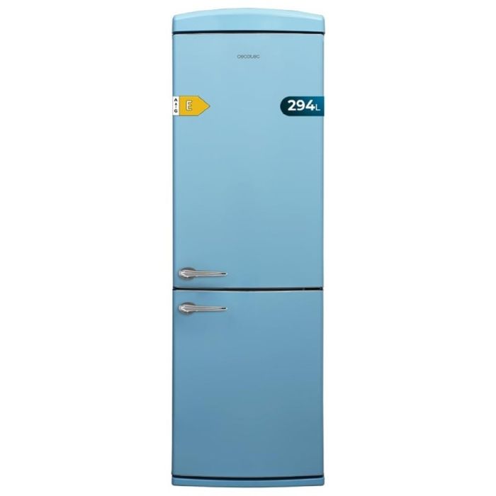 Refrigerator - CECOTEC - Bolero CoolMarket 2D - 215 Liters - Blue - Freestanding