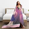 Mirai Nikki Gasai Yuno Warm Blanket  Boy Girl Plush Bedding Throws Novelty Living Room Flannel Bedspread Sofa Bed Cover