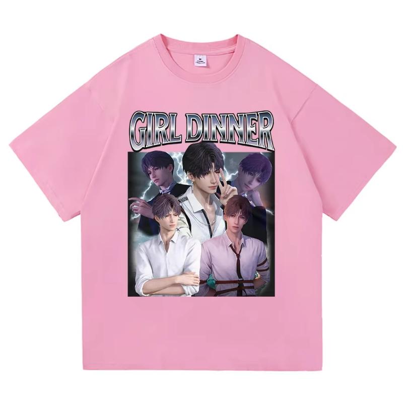 

Vintage Rafayel Love and Deepspace T Shirt Fashion Women Harajuku Graphic Game T-Shirt Women Tees Shirts 3XL