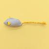 Plush Mouse Cat Toy Soft Stuffed Mouse Toy with Rope Tail Prefilled Catnip Mouse Toy for Indoor Cats Play Hunting And Exercise