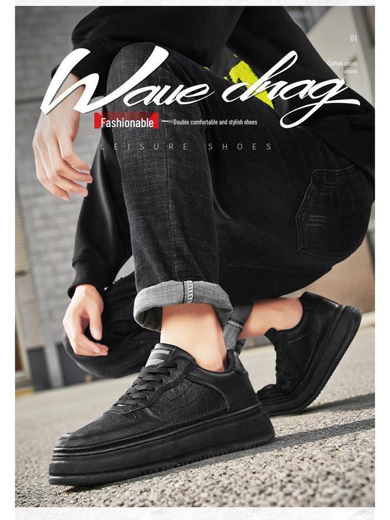 Men's Autumn 2025 Retro Leather Casual Shoes - High-End Versatile British Style