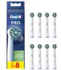 Oral-B | Replacement Toothbrush Heads | EB50RX-8 Cross Action Pro | Heads | For Adults | 8 Brush Heads Included | White