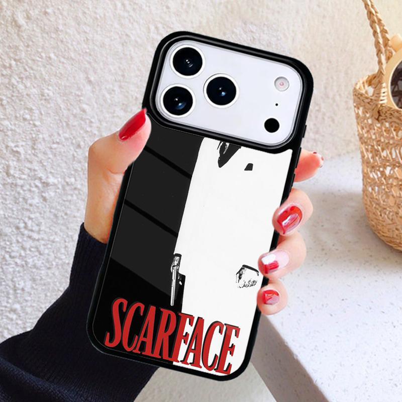 Tony Montana Scarface Al Pacino Phone Case For iPhone 17 Air 16 15 14 13 12 11 Pro Max Plus