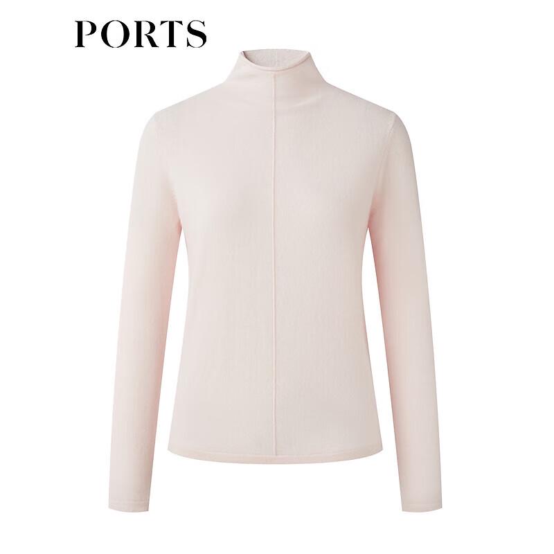 PORTS Women's 100% Cashmere High-Neck Knit Sweater