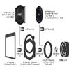 100mm Mark III Square Filter Basic Set Basic Includes Filter Mark III Natural CPL Soft GND8 82mm Adapter and Half ND Square Filter Set H&Y K-Series