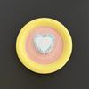 Magnetic Magsafe Mobile Phone Airbag Holder Wind Flash Powder Sequins Love Mirror Sticker Portable Makeup Mirror