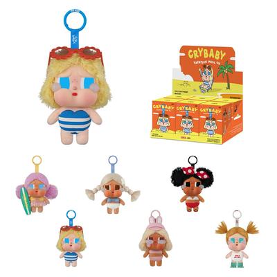 [POP MART Official Store] CRYBABY Vacation Mode On Series Plush Pendant [1 Piece] Crybaby Pop Mart Blind Box Figure Toy Gacha Gacha Plastic Model Gift
