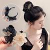 Summer Floral Mesh Hairpin for Women