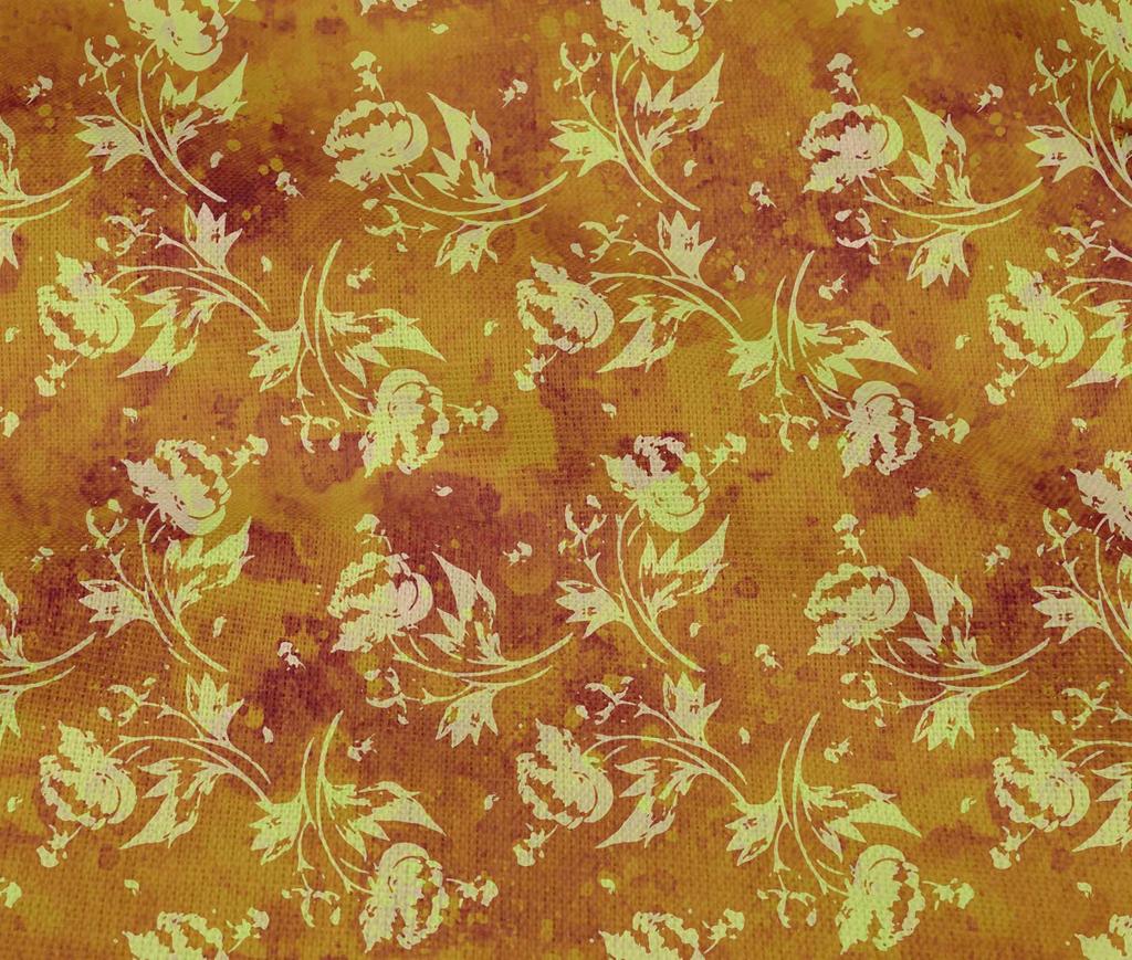 oneOone Cotton Flex Bright Red Fabric Batik Quilting Supplies Print Sewing Fabric By The Yard 40 Inch