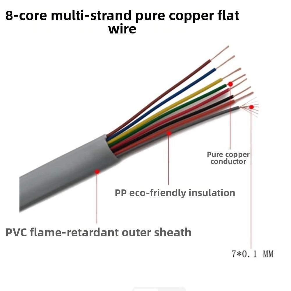 5/10/20/30cm Flat Ethernet Cable 8P8C Connector RJ45 Ethernet Cable for PS5/Xbox/PS4/PS3 For NAS