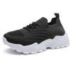 Label 2025 new foreign trade women's shoes soft sole comfortable casual fashion sports shoes breathable fly woven mesh shoes