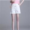 2022 Summer Solid Colour Women Short Drawstring Elastic Fashion High-waisted Sports Pants cottonComfort Straight Shorts Women