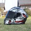 701-LVS-Motorcycle helmet, men's and women's dual mirror full helmet, four season couple motorcycle helmet