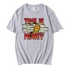 Money Talks The Power of The Us Dollar Print Tshirt Women Unisex Casual Loose Funny Simple Round Neck Short Sleeve Top Tshirt