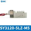 SMC Japan Original SY Series Pneumatic Three-Position Five-Way Solenoid Valve SY5120-SY3120-5L ZD-M