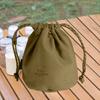 Tactical Drawstring Storage Bag Large Capacity Water-Resistant Sand-proof Beach Bag Container Camping Accessories