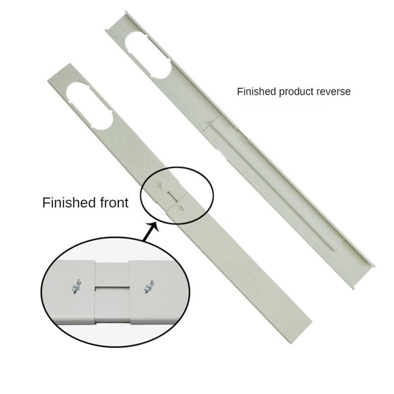 

A65T-6PCS Adjustable Portable Window Kit Plate For Air Conditioner Accessories Air Conditioner Window Attachment-55CM