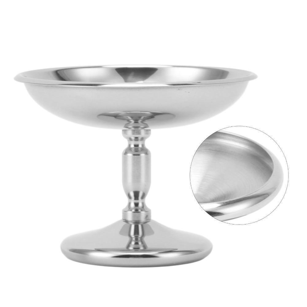 Polished Ice Cream Cup Rustless Steel Milkshake Cup Easy Clean Pudding Cup Home Dessert
