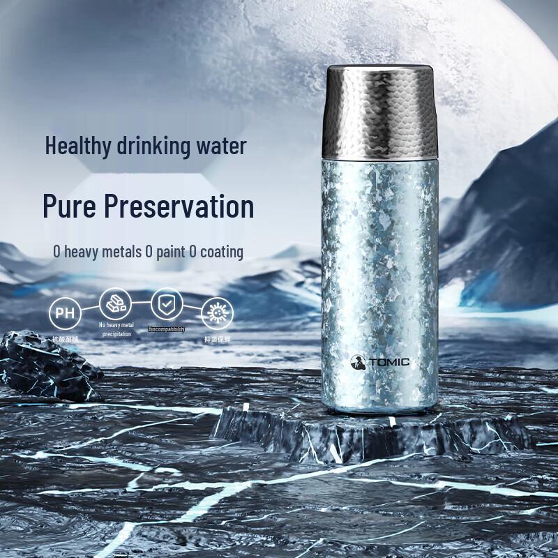 TOMIC 410ml Titanium Insulated Tea Mug