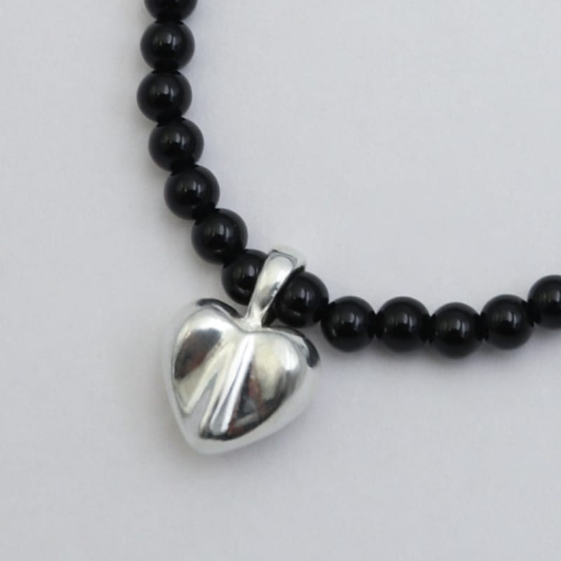 SUIOVE Heart wave Bracelet (black)