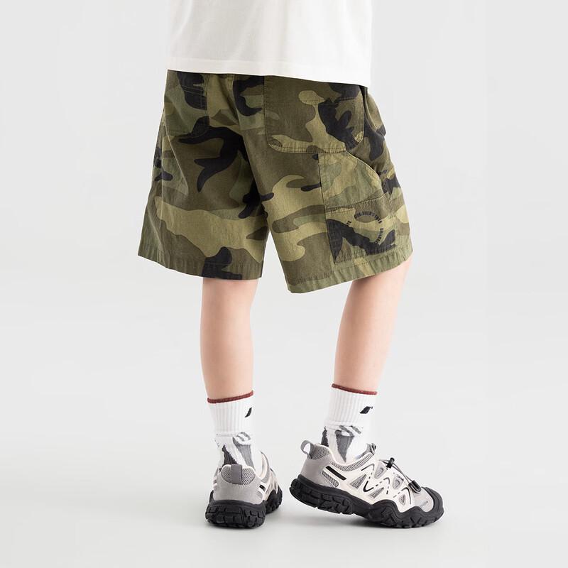 Boys' Camouflage Cargo Shorts
