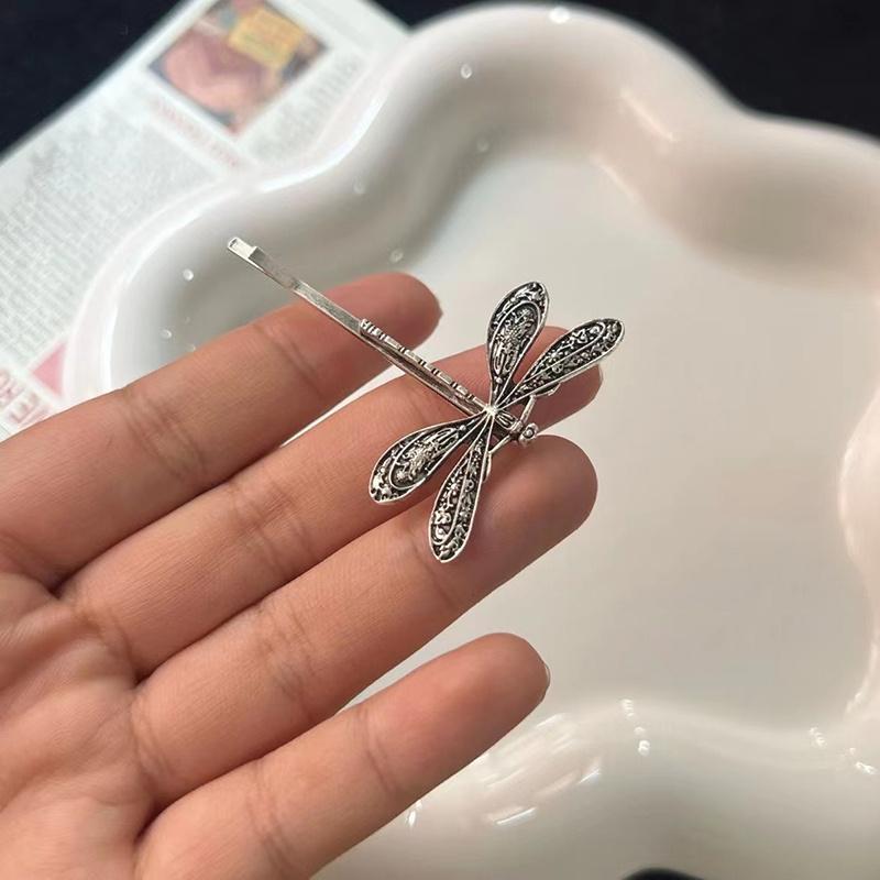 Fashion Vintage Dragonfly Barrettes Hairpin Hair Clips For Women Girls Headwear Bangs Side Hair Accessories