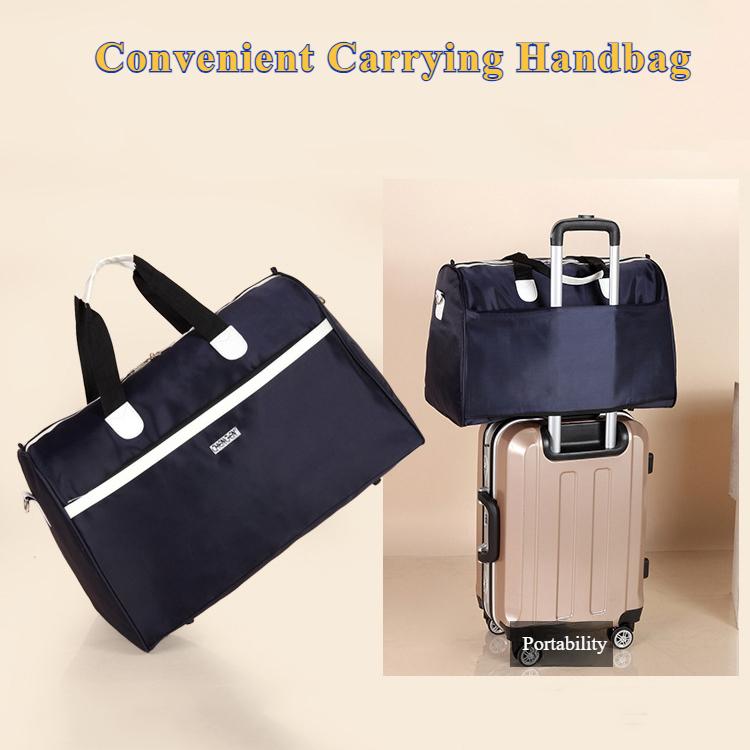 Handheld Travel Bag Large Capacity Waterproof Foldable Luggage Bag