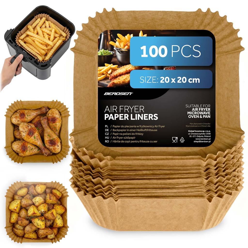 Baking Paper For Air Fryer Liners Berdsen
