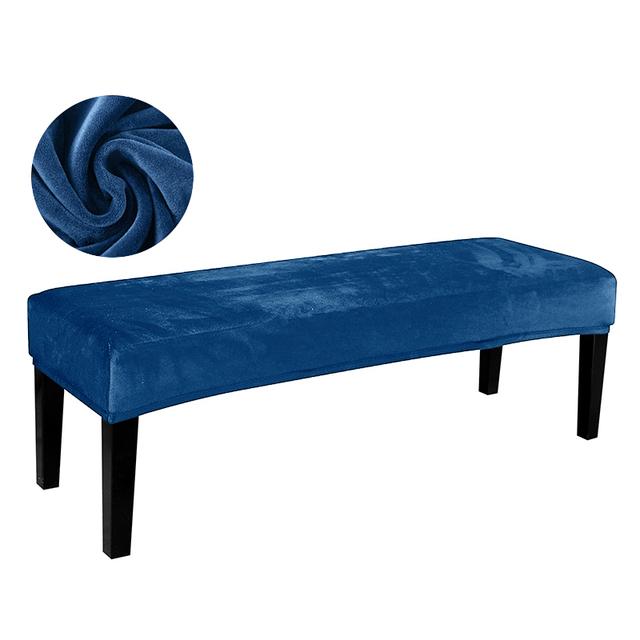 Elastic Long Bench Covers Without Armrest Stretch Tight Wrap Couch Slipcovers For Home Hotel Banquet Durable Flexible