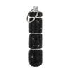 Bling Pill Case Portable Travel Pill Container Ins Rhinestone Waterproof Small Pill Holder with Keychain Cute Pill Storage Box