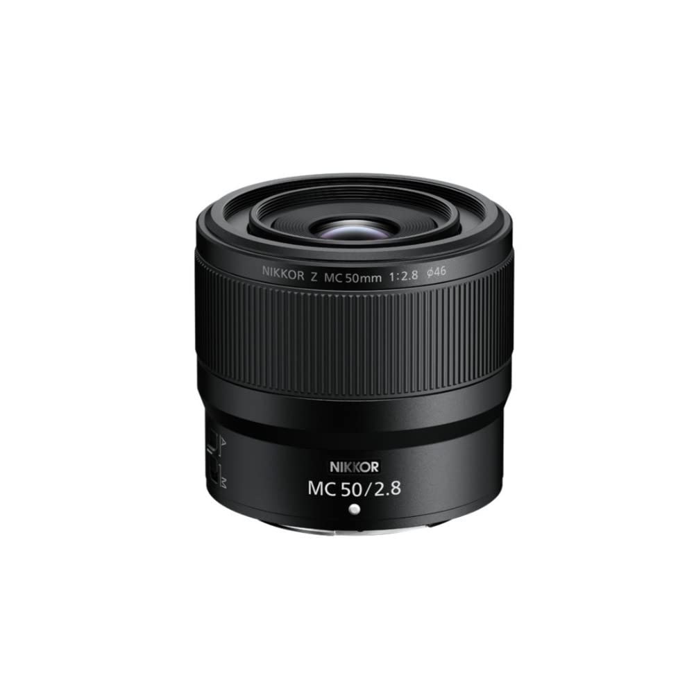 

Nikon NIKKOR Z MC 50mm Compact macro prime lens for Z series mirrorless cameras Nikon USA model f/2.8 чорний