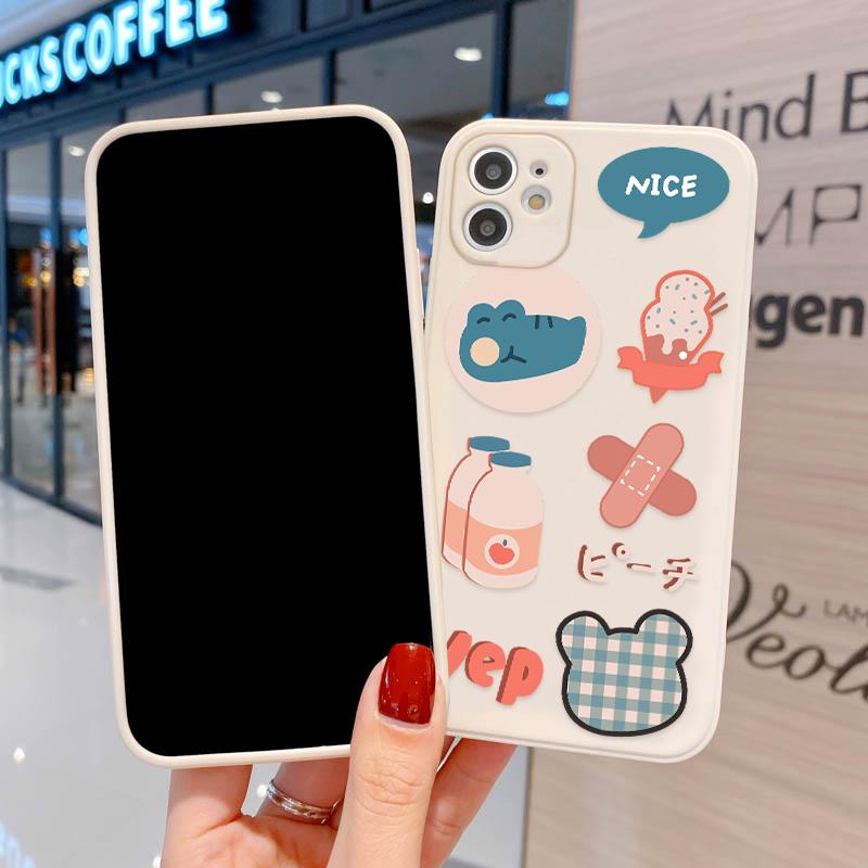 Handyhülle für iPhone 11 13 XR 15 14 Pro Max iPhone 12 16 7 8 Plus XS Max Samsung A15 A55 A05 Redmi 12 13C 13 9 OPPO A16 A18 Vivo Y17S Y12 Huawei P40
