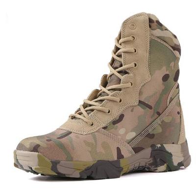 Bottes militaires antidérapantes résistantes à l'usure camouflage Bottes tactiques Combat Forces spéciales bottes désert randonnée M599