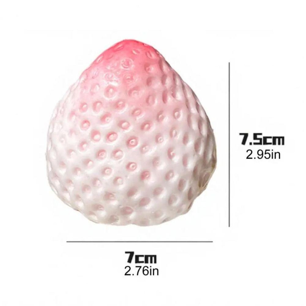 Slow Rising Strawberry Squeeze Toy Soft Stretchy Sensory Squeeze Toy For Kids