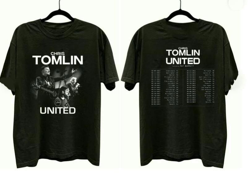 

HOT Chris Tomlin United Tour 2022 Shirt Vtg Concert Tour 2022 T Shirt Unisex T-Shirt XXXL