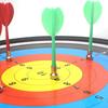 Set di Freccette Magnetiche Pratico da 12 Pezzi per Gioco di Freccette Magnetiche Indoor in Famiglia Freccette di Ricambio Lunghe di Sicurezza Freccette Magnetiche
