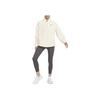 Nike Therma-FIT One Loose V-Neck Fleece Sweatshirt Women Tops Light-Ivory FB5643-110