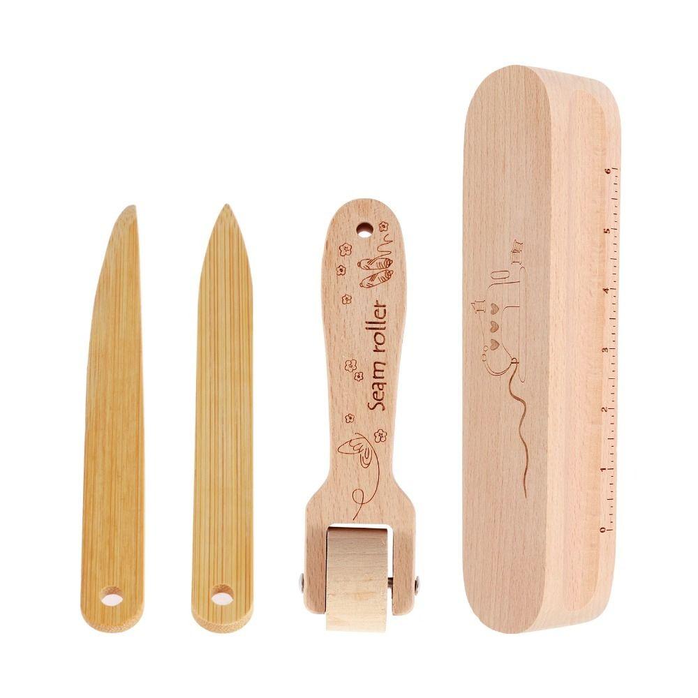 DIY Tailors Clapper Wood Pressing Pad High Quality Wooden Seam Roller  Flattening Tool