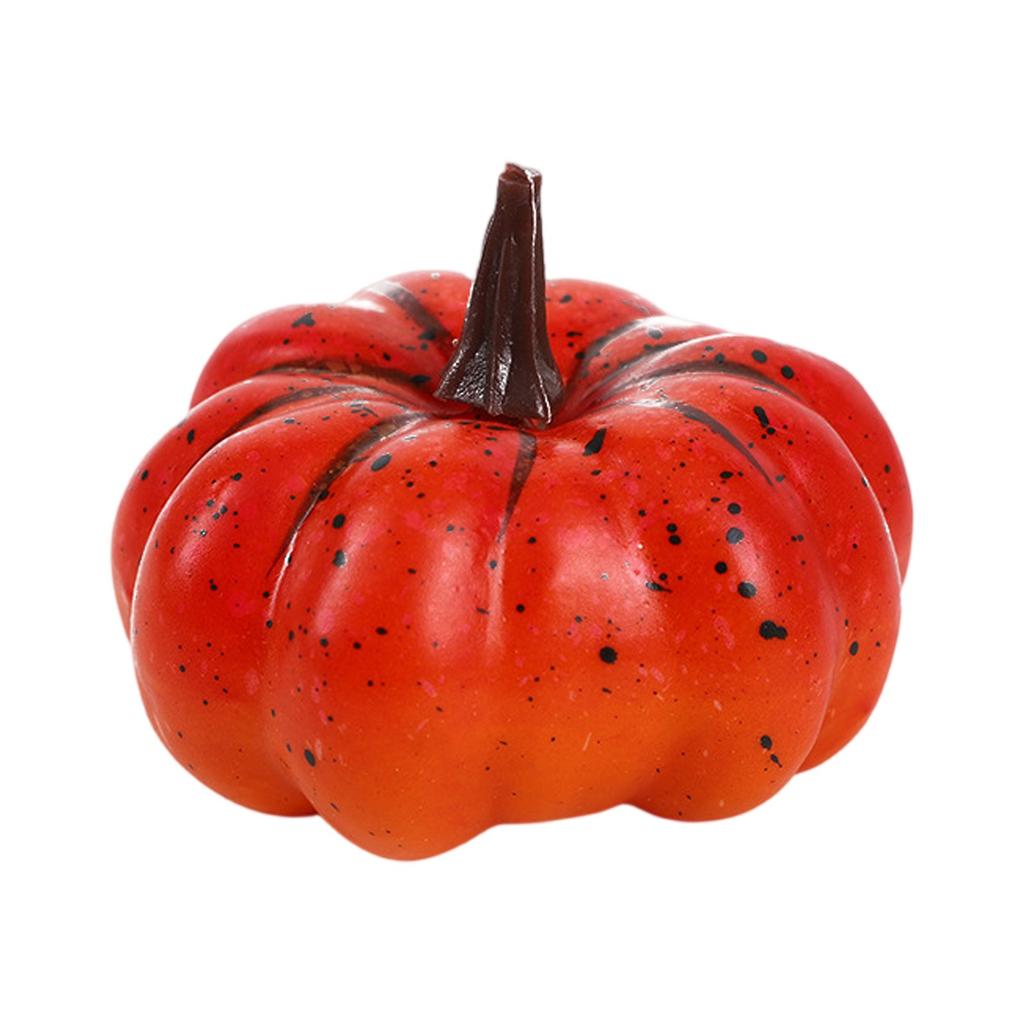 Autumns Harvests Simulation Pumpkins Model Colorful Crooked Pumpkins Decoration Window Display