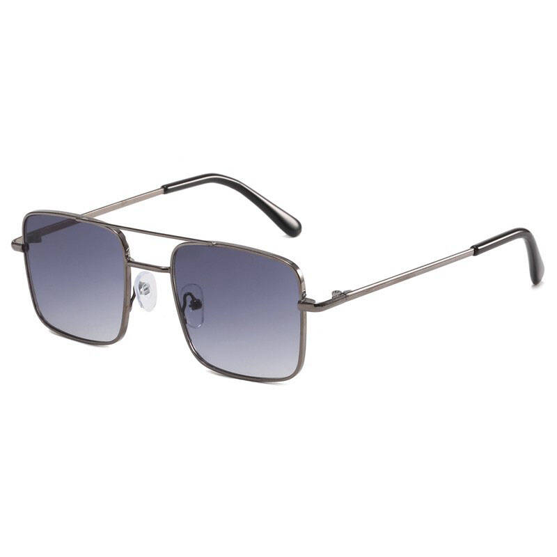 2026 New Model Children's Sunglasses, Metal Square Frame, UV Protection Glasses, Kids' Sunglasses