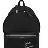 Saint Laurent City Backpack Signature Black Men Backpacks 534968-GKQN6-1070