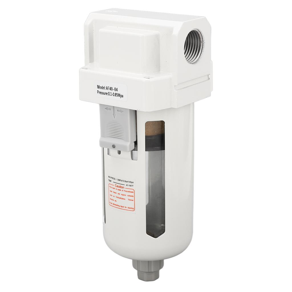 G1/2in Thread Pressure Regulator Air Filter Dry Keeping Air Compressor Piping Filter 0.1‑0.85Mpa