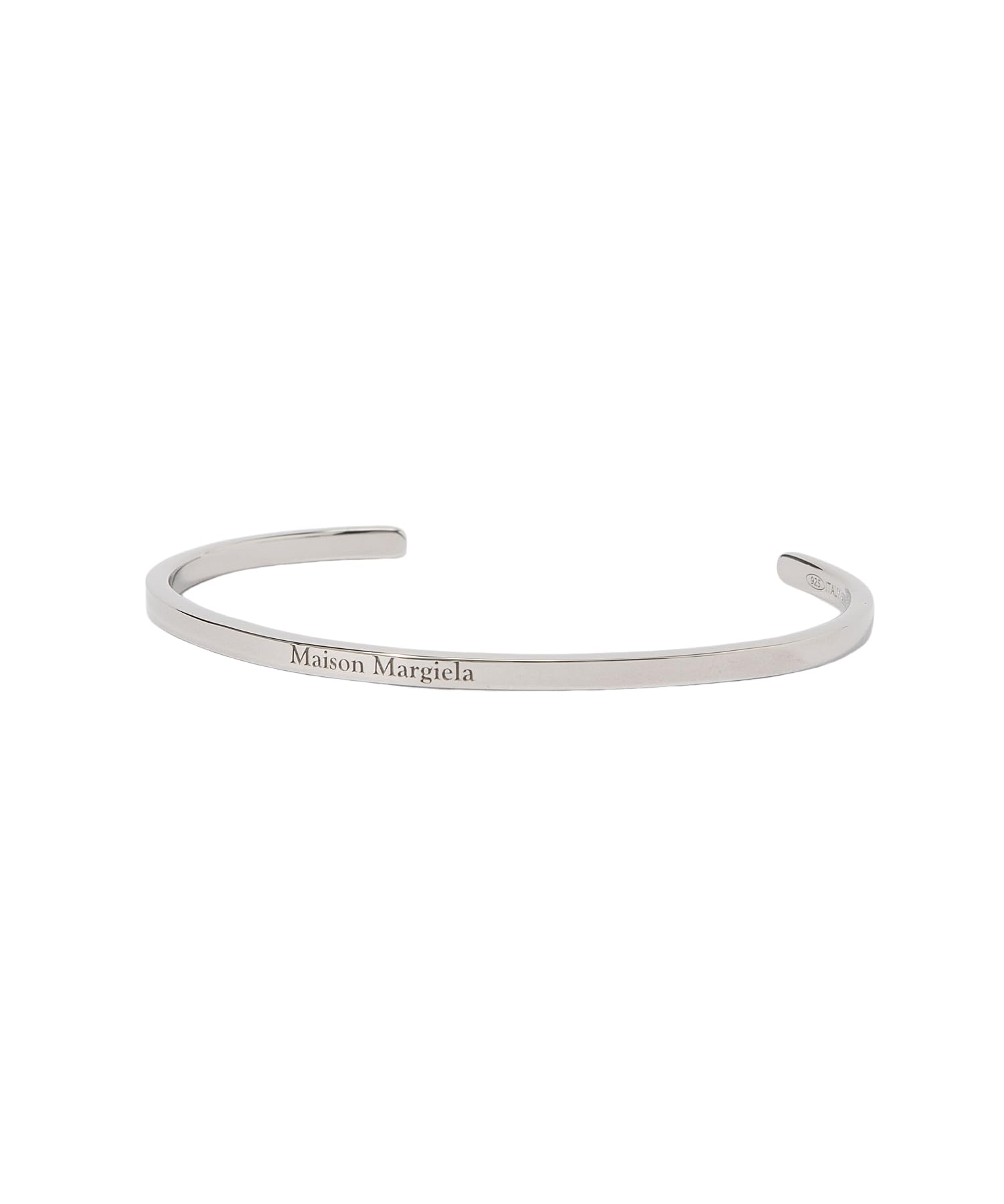 

Bangle SM1UY0064 SV0158 Logo PALLADIO BURATTATO Brand 6 [Maison Margiela] Women s Size [Product]