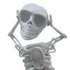 Kids Wind-up Dancing Skeleton Toy No Need Battery 3D Print Shaking Skull Doll Spring Clockwork Toy Desktop Decor Children Adults Birthday Gift